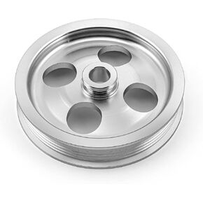 Speedmaster PCE240.1005 Compatible with Chevy GM Billet Type 2 Serpentine Press On Power Steering Pulley [0.669 in.] in Kuwait