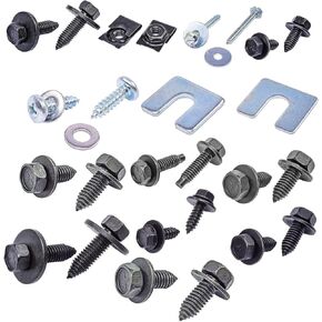 JEGS 79181 Front End Bolt Kit 1981-1987 GM Truck/SUV Black Finish in Kuwait