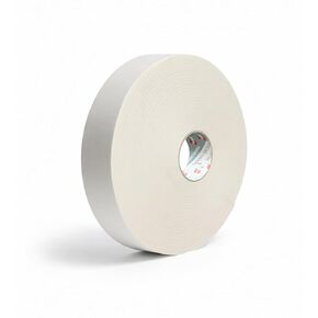 Double Sided Closed Cell White Foam Tape for Permanent Mounting, Gap Filling, Rough Area, Uneven Surfaces, Drywall & Wall Mounting Applications - 1/16" Thick, and 165 FT Long in Saudi Arabia
