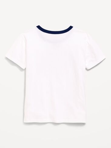 تي شيرت برسومات Hello Kitty® للفتيات من Old Navy - زنابق بيضاء in Kuwait