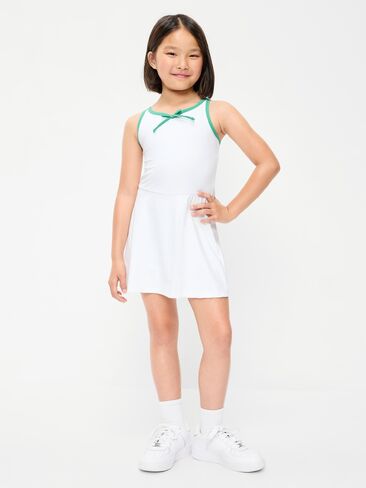 Old Navy PowerSoft Cami Athletic Dress for Girls - Calla Lilies in Kuwait