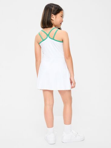 Old Navy PowerSoft Cami Athletic Dress for Girls - Calla Lilies in Kuwait