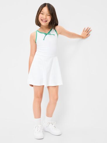 Old Navy PowerSoft Cami Athletic Dress for Girls - Calla Lilies in Kuwait