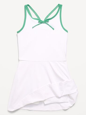Old Navy PowerSoft Cami Athletic Dress for Girls - Calla Lilies in Kuwait
