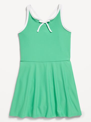 Old Navy PowerSoft Cami Athletic Dress for Girls - Chrysolite in Kuwait