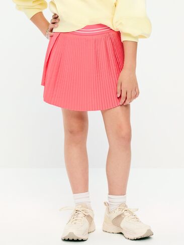 Old Navy High-Waisted Micro-Pleated Skort for Girls - Daylily in Kuwait