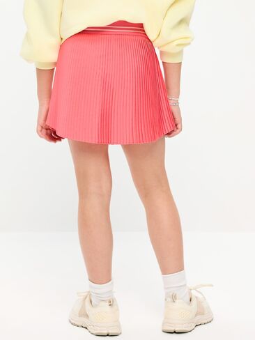 Old Navy High-Waisted Micro-Pleated Skort for Girls - Daylily in Kuwait