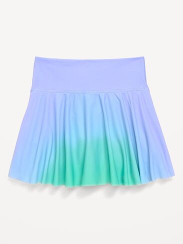 Old Navy High-Waisted PowerSoft Skort for Girls - Blue Ombre in Kuwait