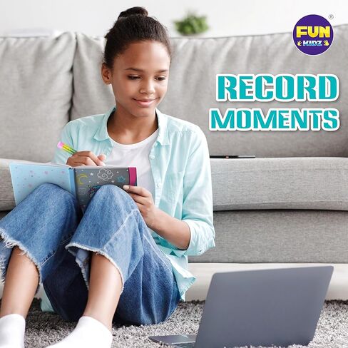مجموعة مجلة يونيكورن للفتيات من سن 6 إلى 12 سنة، مجموعة سجل القصاصات من FunKidz للمراهقين، مجموعة مذكرات لأنشطة الفتيات، هدايا إبداعية in Kuwait