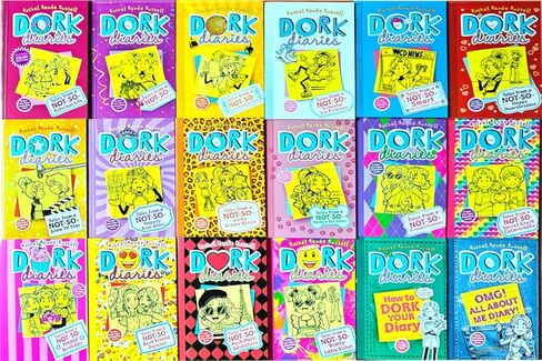 Library of Diaries Dork 18 Series Collection Set Paperback with a Box in Kuwait