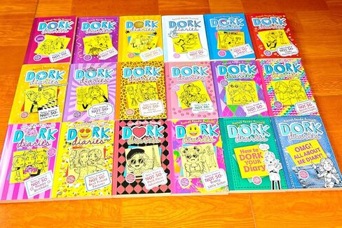 Library of Diaries Dork 18 Series Collection Set Paperback with a Box in Kuwait