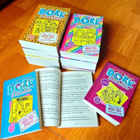 Library of Diaries Dork 18 Series Collection Set Paperback with a Box in Kuwait