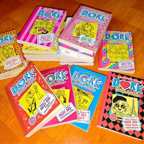 Library of Diaries Dork 18 Series Collection Set Paperback with a Box in Kuwait