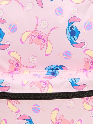 Old Navy Disney© Stitch and Angel Canvas Backpack for Girls - Pink Stitch & Angel in Kuwait