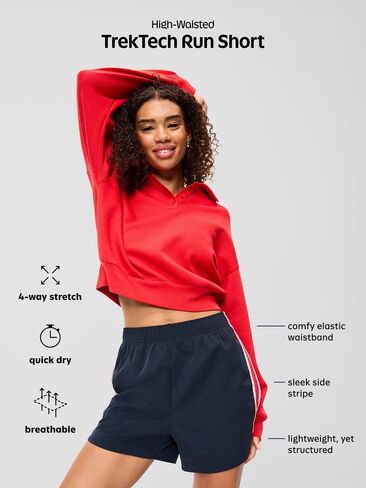 شورت الجري TrekTech ذو الخصر العالي من Old Navy - بلاك جاك in Kuwait