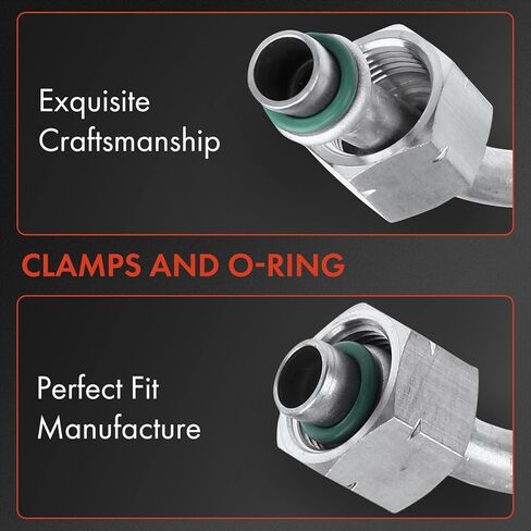A-Premium A/C Suction & Discharge & Liquid Line Hose Assembly Compatible with Chevrolet & GMC Models, C1500 C2500 C3500 K1500 K2500 K3500 1994 5.0L 5.7L in Kuwait