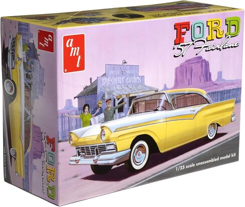 AMT 1957 Ford Fairlane Hardtop 3-in-1 1:25 Scale Model Kit in Kuwait