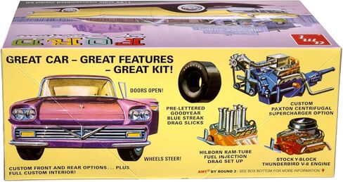 AMT 1957 Ford Fairlane Hardtop 3-in-1 1:25 Scale Model Kit in Kuwait
