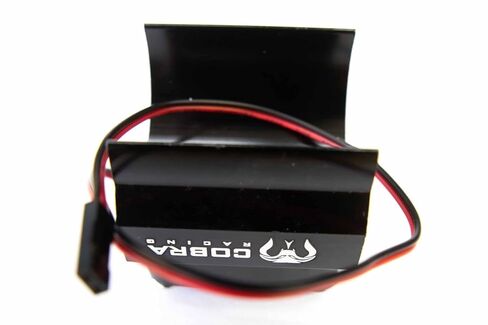 مروحة تبريد المحرك السوداء من Cobra Racing تناسب موديلات 1/10 و1/8 - 4x4 / 4WD Slash وRustler وStampede وSledge وARRMA وHPI وLOSI وماي أخرى! in Kuwait