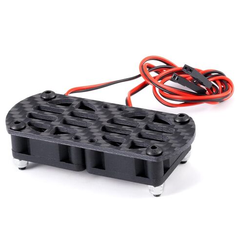 1/8th ترقية مزدوجة 30x30 محرك مروحة تبريد جبل لانتهاك Arrma 1/8 3S، Vendetta، Big Rock in Kuwait