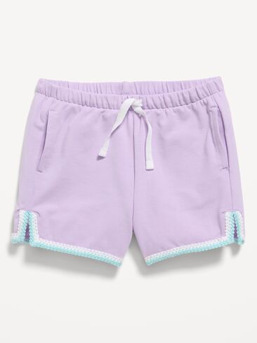شورت Old Navy Run للفتيات الصغيرات - أرجواني فاتح in Kuwait