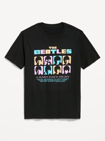 تي شيرت Old Navy The Beatles™ - شرارة سوداء in Kuwait