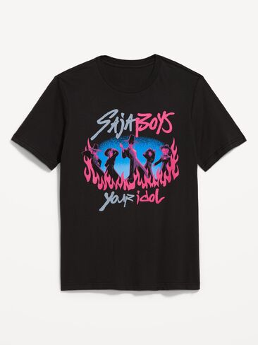 تي شيرت Old Navy KPop Demon Hunters™ - شرارة سوداء in Kuwait