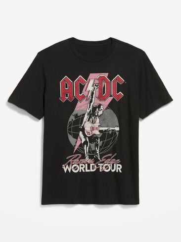 Old Navy AC/DC™ T-Shirt - Black Spark in Kuwait