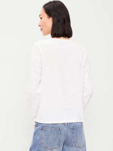 تي شيرت Old Navy EveryWear بأكمام طويلة - كالا ليليز in Kuwait