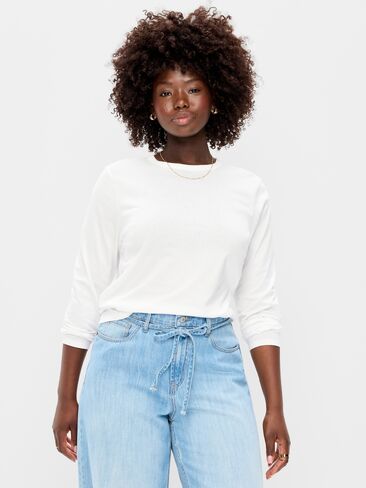 تي شيرت Old Navy EveryWear بأكمام طويلة - كالا ليليز in Kuwait