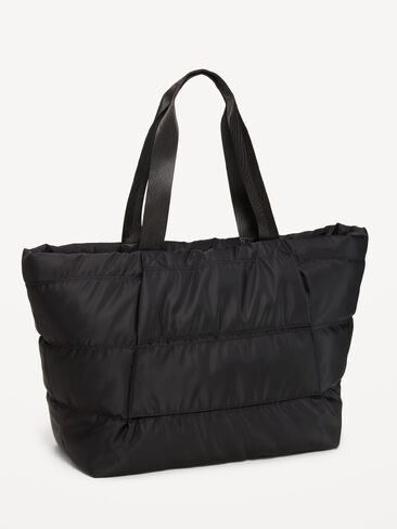 Old Navy Large Active Puffer Tote Bag - BlackJack in Kuwait