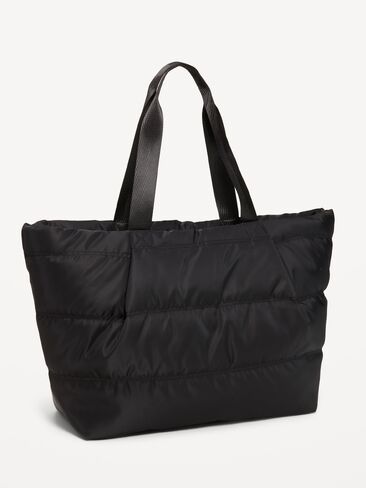 Old Navy Large Active Puffer Tote Bag - BlackJack in Kuwait