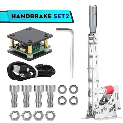 Parking Brake Handbrake Racing Handbrake USB Sim 64bit Load Cell for Rally Adjustable GamesBrakes for Logitech G29/G27/G25/ G920T300 T500 RS PC(Handbrake-b) in Kuwait