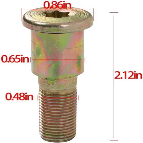 Genuine 2 Pack Door Striker Pin For Peterbilt 330 370 378 379 335 359 Models 20-12972 OEM Replacement in Kuwait