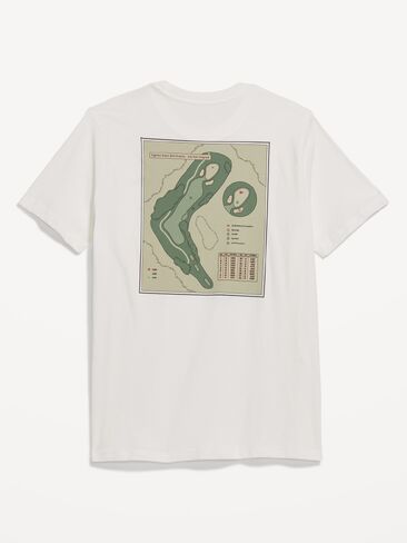 Old Navy Soft-Washed Crew-Neck Graphic T-Shirt - Calla Lilies in Kuwait