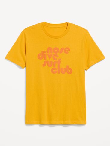 Old Navy Soft-Washed Crew-Neck Graphic T-Shirt - Gold Coast in Kuwait