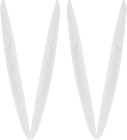 Veemoon Car Door Protector Strip 4pcs White Silicone Bumper Guard Scratch Resistant Edge Guards with Rear View Mirror Protection for Auto Exterior Accessories in Kuwait