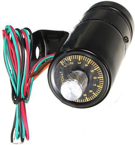 Red Led Adjustable Tachometer RPM Tacho Gauge Shift Light 1000-11000 Universal - Improve Performance and Shift Accurately in Kuwait