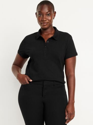 Old Navy Uniform Pique Polo - Black Jack in Kuwait