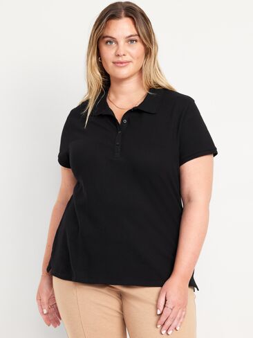 Old Navy Uniform Pique Polo - Black Jack in Kuwait
