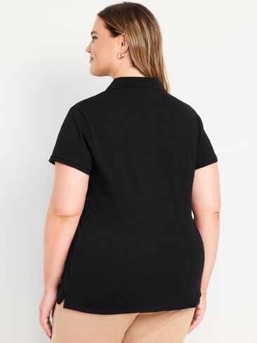 Old Navy Uniform Pique Polo - Black Jack in Kuwait