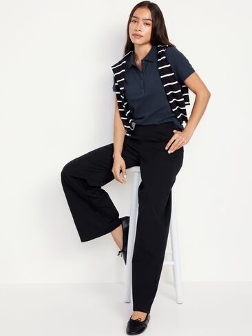 Old Navy Uniform Pique Polo - Ink Blue in Kuwait