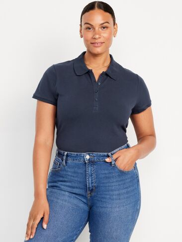 Old Navy Uniform Pique Polo - Ink Blue in Kuwait
