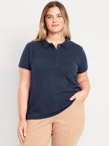 Old Navy Uniform Pique Polo - Ink Blue in Kuwait