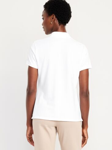 Old Navy Uniform Pique Polo - Bright White in Kuwait