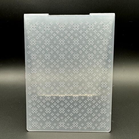 3D Plastic Embossing Folder Template Small Diamond Shaped dot Texture A6 Size for Card Making DIY Scrapbooking Paper Crafting Handmade Crafts Scrapbooking Arts Supplies Scrapbook Decor in Kuwait