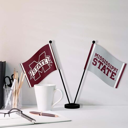 WinCraft Mississippi State Bulldogs أعلام للمكتب والطاولة in Kuwait