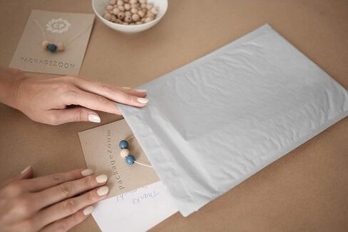 PackageZoom 250 Pack #00 5x10 Poly Bubble Envelopes Padded Shipping Mailers 2.5 Mil in Kuwait