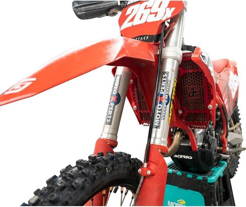 Tusk Billet Radiator Guards Red for KTM 300 XC-W (Fuel Injected) 2019-2024 in Kuwait