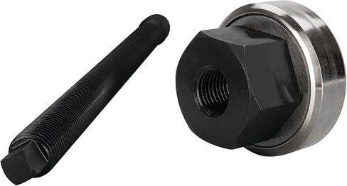 Performance Tool W87026 Harmonic Balancer Installer: for GM LT/LS Engines, 1997-Current Gen 3-5, Carbon Steel, Black/Silver in Kuwait